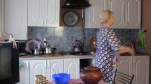 Оладьи из замороженных кабачков.