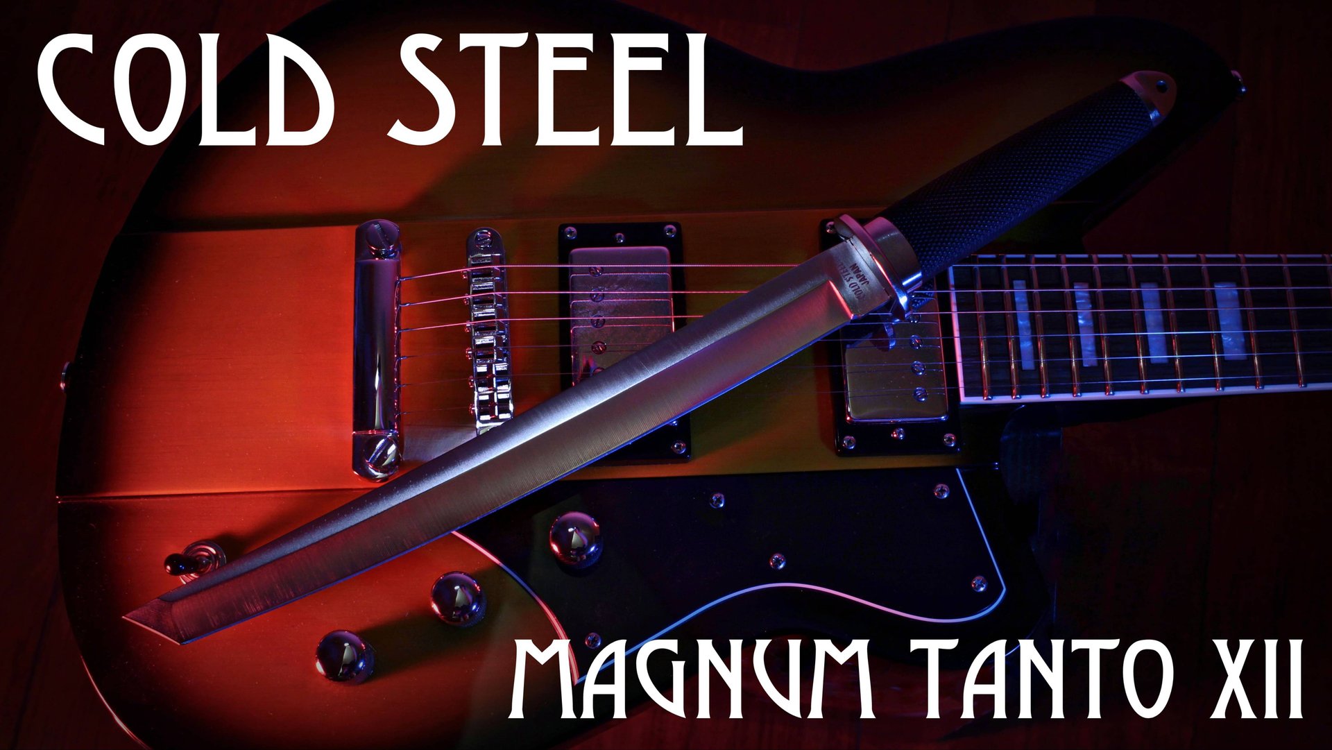 Cold Steel Magnum Tanto XII реплика: Мачете, нож или катана? Разборка.