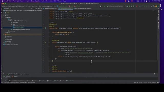 How to implement Spring Cloud Api Gateway filter - Pre Filter? смотреть онлайн
