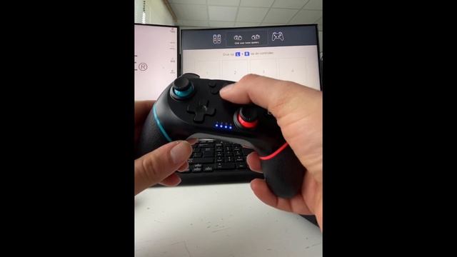 Nintendo Switch Controller Verbinden (connecten / pairen) Joy-Con and controller pairing смотреть онлайн