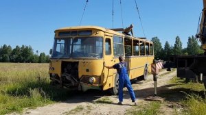 Ушатали старый ЛиАЗ-677