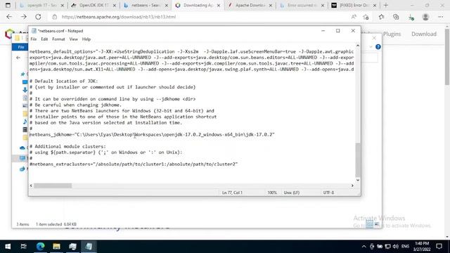 How to install Netbeans 13 with JDK 17 and JavaFX 17 (Arabic) смотреть онлайн