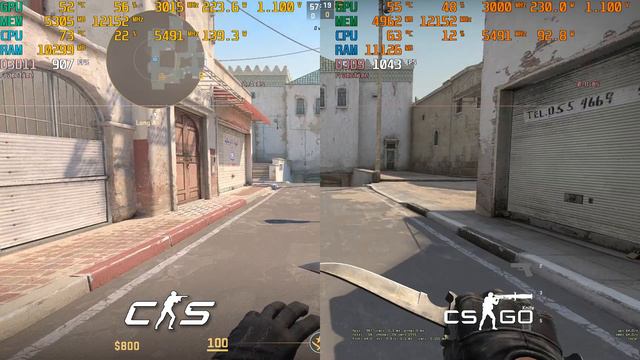 CS2 Vs CSGO FPS Test | Performance And Visual Comparison | 13900K | 4090