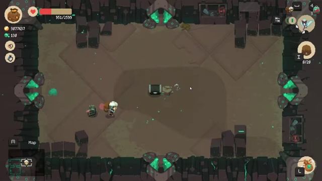 Moonlighter - Wanderer Dungeon II (Giant Slime Boss) смотреть онлайн
