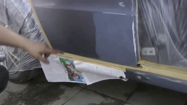 Ремонт и покраска дверей Chevrolet Aveo. смотреть онлайн