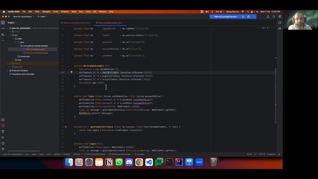Remove Code duplication and write clean code in your Selenium tests with Lambda expressions in Java смотреть онлайн
