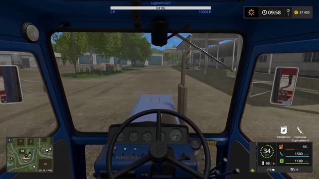 Тюки - #4 // Золотой Колос // Farming Simulator 17 смотреть онлайн