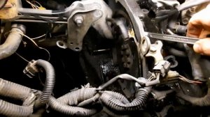 Снятие гидротрансформатора Subaru Legacy