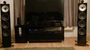 Bowers and Wilkins 702 S2 and Rotel RA-1592 MK2
