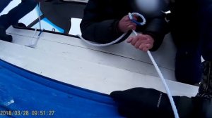 Поиск и подъём утопленника. Слабонервным не смотреть!