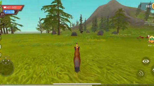 Прокачка Лисы. Выполняю квесты в игре WildCraft | Симулятор животных | Вилд крафт смотреть онлайн