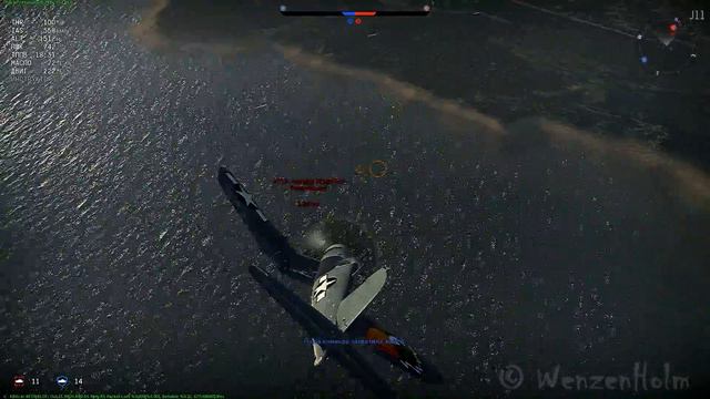War Thunder [1.37] | F4U-1c | Heavy Metal Never Dies смотреть онлайн