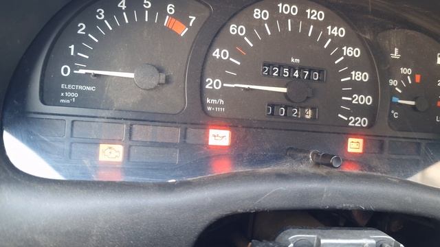 Opel Astra F - Paperclip Diagnostic (Self Diagnostic)