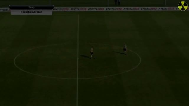 PES 2013 режим тренировки - прием мяча смотреть онлайн