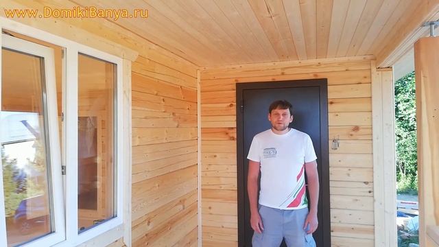 Отзыв заказчика о строительстве бани 6х8 в СК Доминика смотреть онлайн