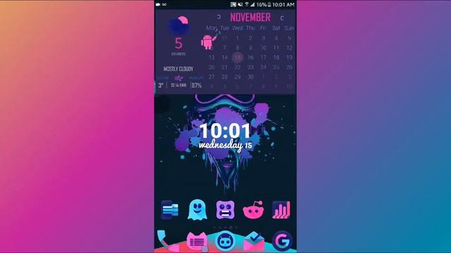 My Android Homescreen Design смотреть онлайн