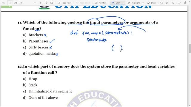 PYTHON II TOP-20 MCQ II UNIT-03 II Package, Module & Function смотреть онлайн