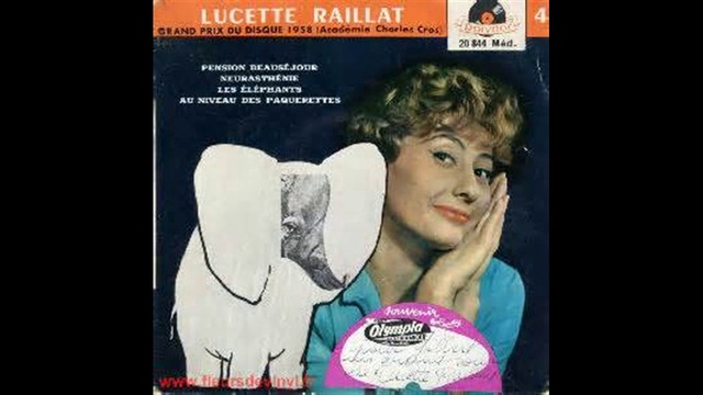 Lucette Raillat - Les Eléphants смотреть онлайн