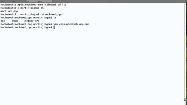 Create an Erlang Mochiweb Web Application in Minutes смотреть онлайн