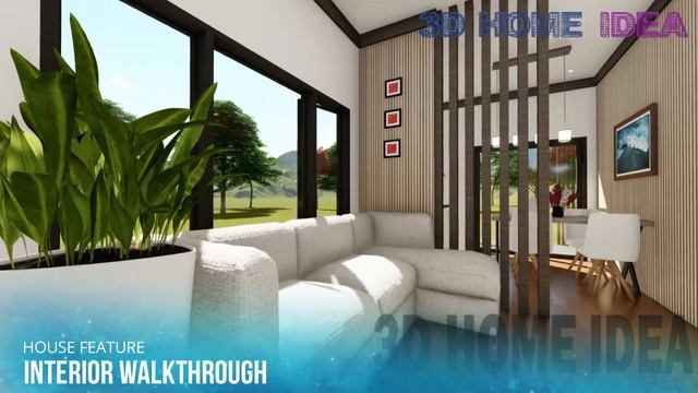 6 x 8 Small House Design idea with 2 Bedroom Pinoy House смотреть онлайн