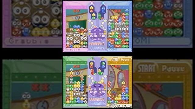 Puyo Pop Fever Nintendo DS Gameplay - Four player madness смотреть онлайн