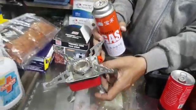 Camping Outdoor Stove Cooker Burner - KOVAR Portable Card Type Gas Butane смотреть онлайн