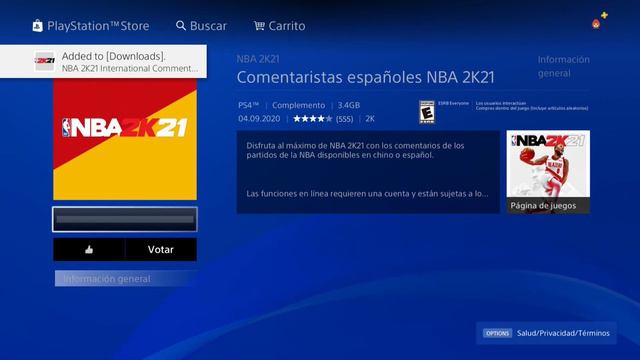 Como cambiar comentarios a Español en NBA 2K21 - PS4 смотреть онлайн