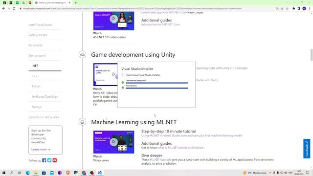 How to install Visual Studio for C# coding смотреть онлайн