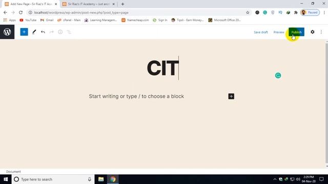Create Pages and Add them to Menu | Customize Link | WP - Class 04 In Urdu / Hindi | Sir Riaz Ahme смотреть онлайн