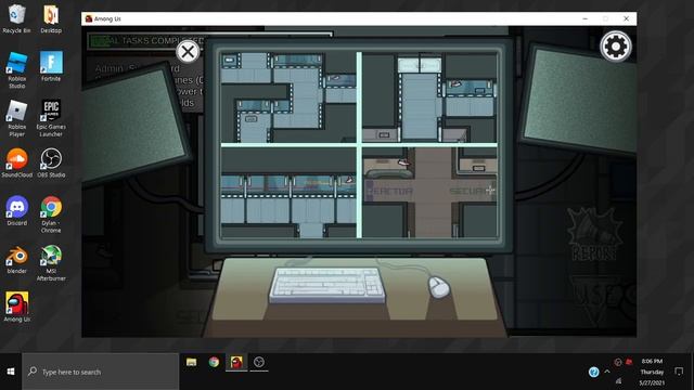 Among Us gameplay (All in one pc) |Low end pc specs in description| смотреть онлайн