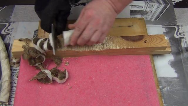 Тест #2. Заточка алмазом 50/40 под углом 90гр между направлениями. смотреть онлайн