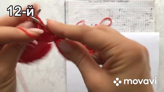 Шикарный узор спицами ( + схема) большие листья на ветке с шишечками для свитеров и кардиганов.