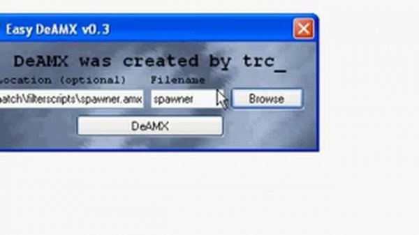 Easy DeAMX - SA-MP .AMX to .PWN Decompiler