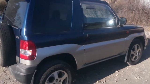 Видео-тест автомобиля Mitsubishi Pajero IO (4G93, 1998г, H66W) смотреть онлайн