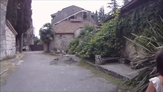 Гагра - Крепость и гостиница Абаата смотреть онлайн