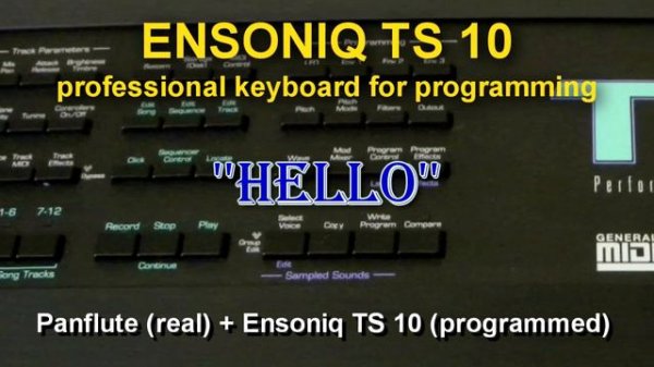 ENSONIQ TS10 DEMO