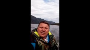 Дивногорск.Прогулка по Енисею на Лодке Хатанга 350 и мотор гладиатор 9,8