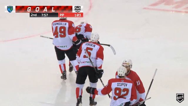 Видеообзор матча ВХЛ Югра - Нефтяник (2:1), от 25.01.2019