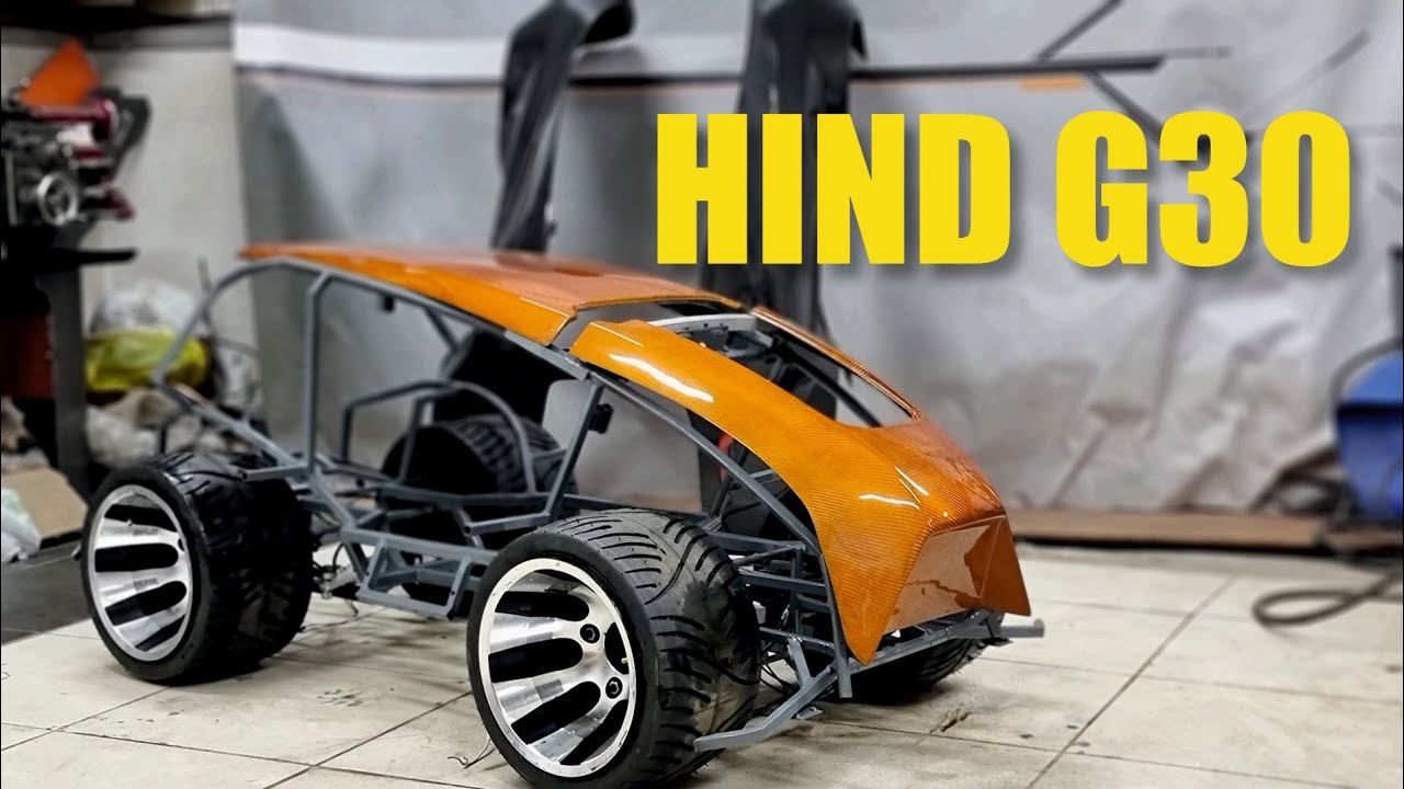 Робот доставщик HIND G30  финал. Delivery Robot HIND G30