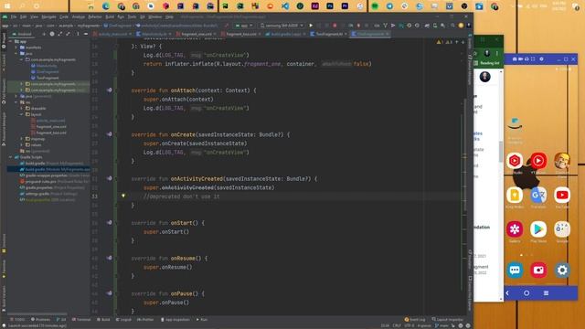 #53 Android Kotlin Development 2022 [Arabic] | Fragments lifecycle смотреть онлайн