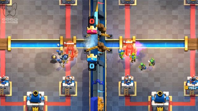GUARDS VS GOBLIN GANG - CLASH ROYALE BATTLE #57 смотреть онлайн