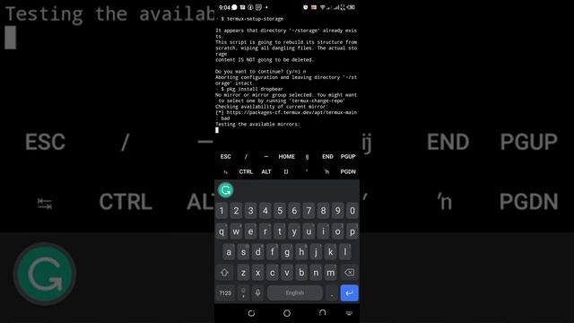 Working with Termux ssh смотреть онлайн