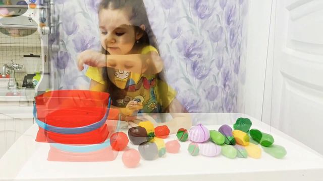 Раннее развитие ребенка !!!ОВОЩИ И ФРУКТЫ!!!Учим ФРУКТЫ!! УЧИМ ОВОЩИ! смотреть онлайн