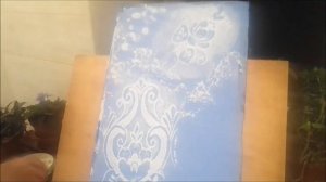 Декоративная штукатурка с использованием тюля,за копейки.