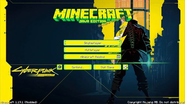 Cyberpunk: Edgerunners Custom GUI Pack Resource Pack for Minecraft (showcase) смотреть онлайн