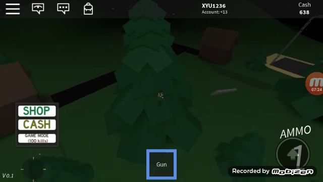 играю в роблокс Gun simulator смотреть онлайн