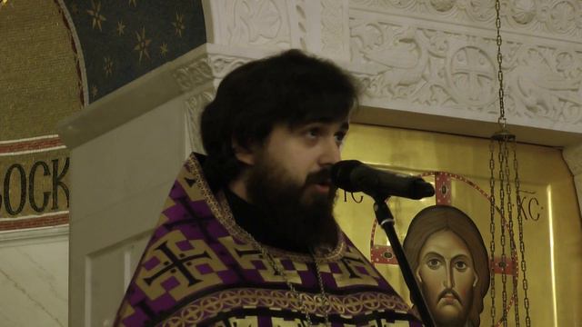 Проповедь иерея Кирилла Бейко накануне Крестопоклонной Недели смотреть онлайн