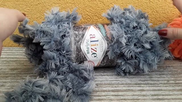 Обзор Alize Puffy FUR Сравнение с Alize Puffy и YarnArt MINK смотреть онлайн
