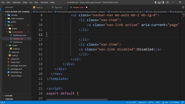 Vue js Review App With Pinia Part 2 (Header Component) | Moroccan Darija смотреть онлайн
