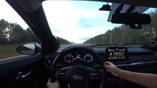 Тест дефлекторов KIA Cerato 4 BD смотреть онлайн
